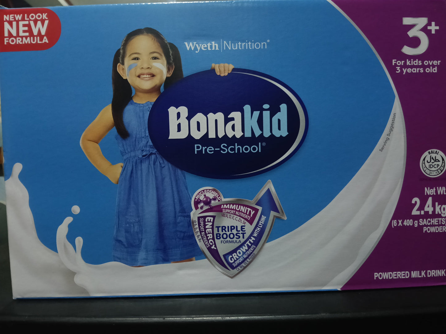 Bonakid kid 3+ 2 4kg exp June2027