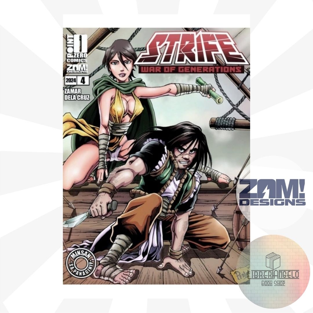 STRIFE: WAR OF GENERATIONS #4 - RETURN OF THE WARRIOR by Jon Zamar and Gabriel Dela Cruz