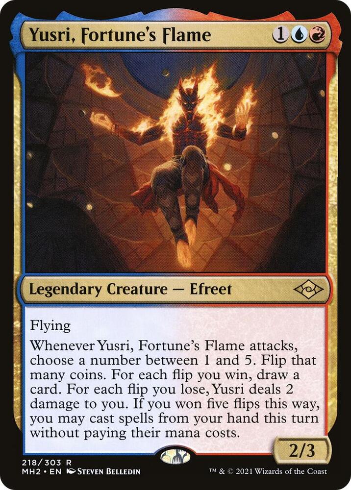 MTG Yusri, Fortune's Flame - Modern Horizons 2