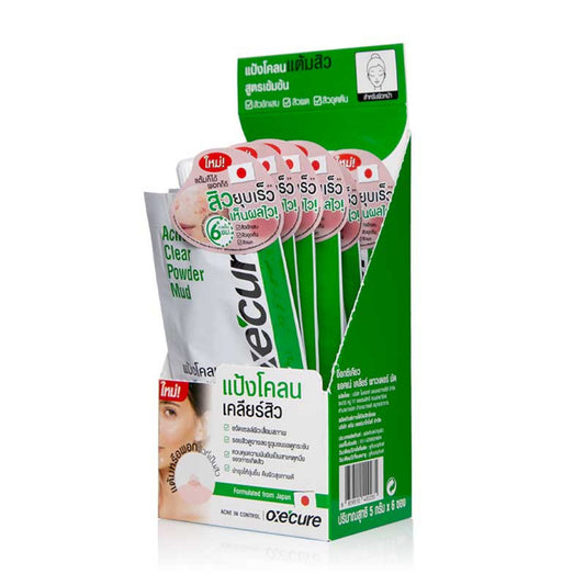 (BIGGER SIZE) OXE'CURE ACNE CLEAR POWER MUD 7G. - PRODUCT OF JAPAN