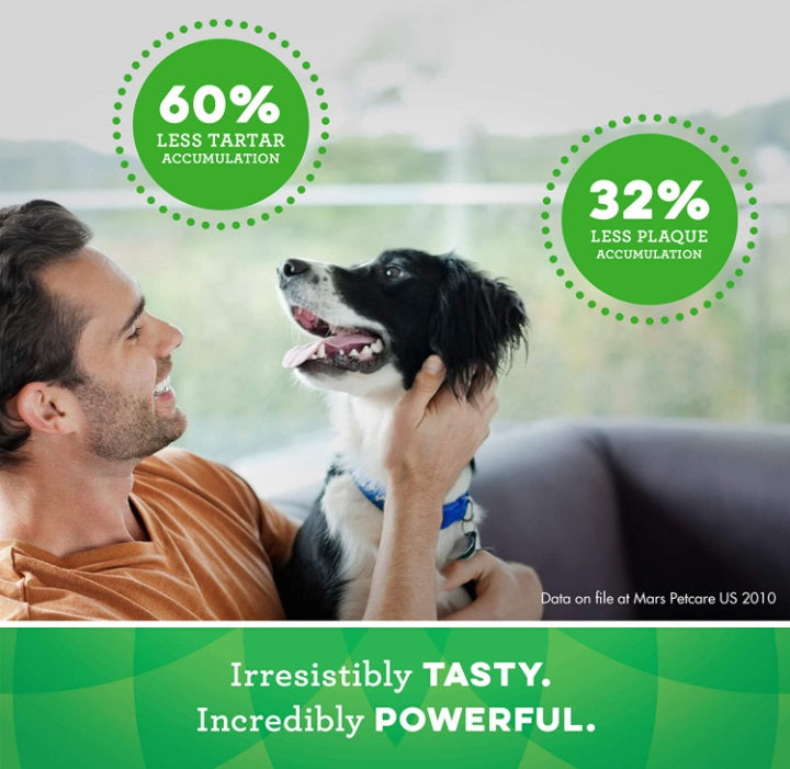 Greenies Teenie Dental Dog Treats (Blueberry, 43 Treats)