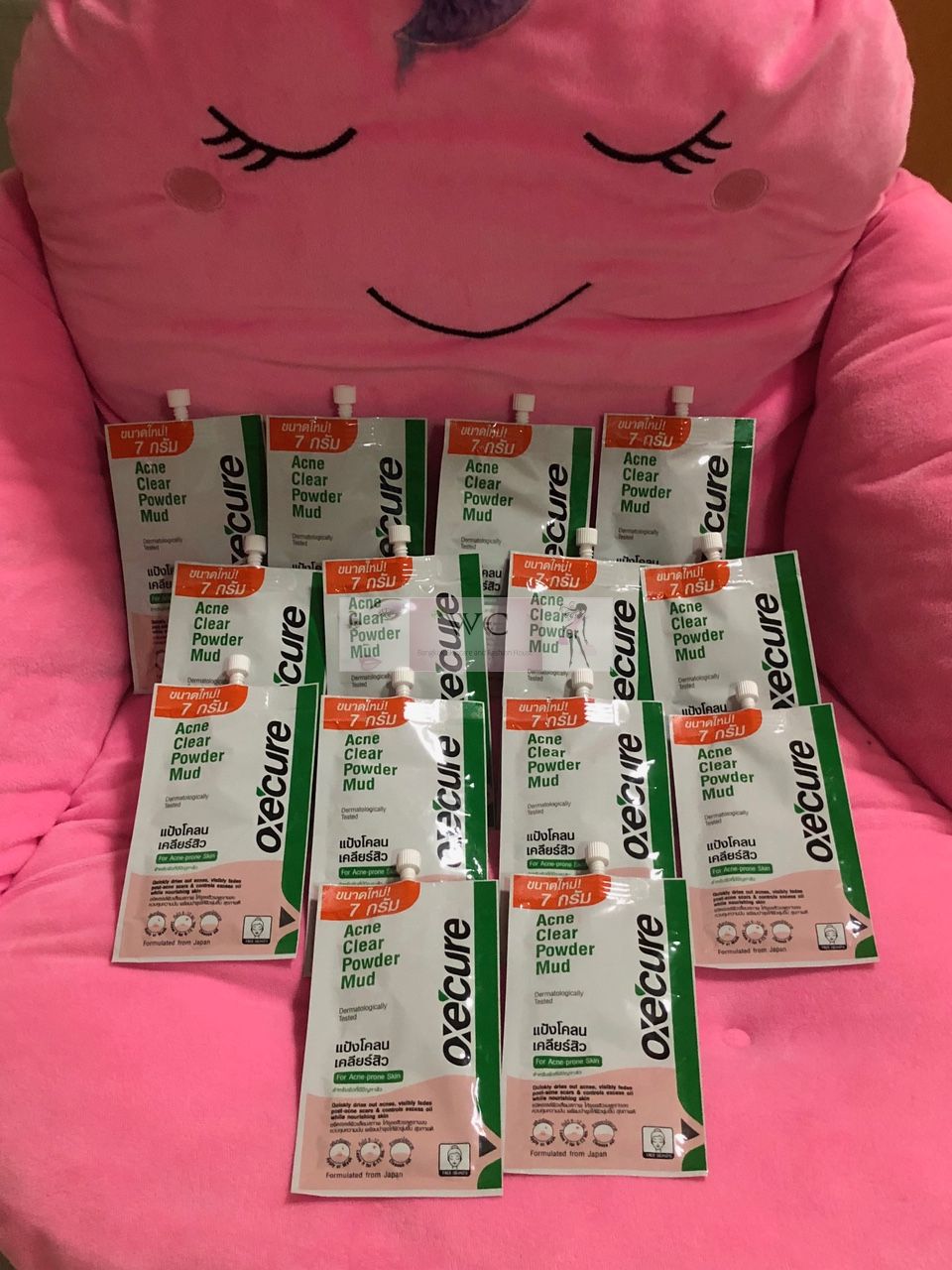 (BIGGER SIZE) OXE'CURE ACNE CLEAR POWER MUD 7G. - PRODUCT OF JAPAN