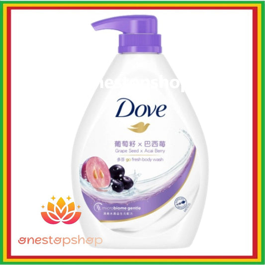 Dove Body Wash Grape Seed & Acai Berry 1000g
