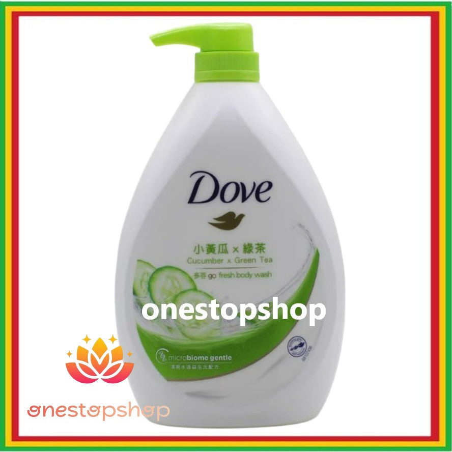 Dove Go Fresh Cucumber and Green Tea Body Wash 1000mL