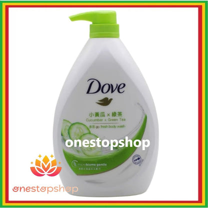 Dove Go Fresh Cucumber and Green Tea Body Wash 1000mL