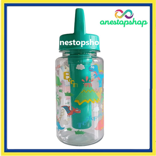 Kids Dinosaur Print Water Bottle 400mL