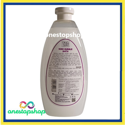 Dead Sea Collection Kids Bubble Bath Calming Lavender 1L