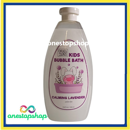 Dead Sea Collection Kids Bubble Bath Calming Lavender 1L