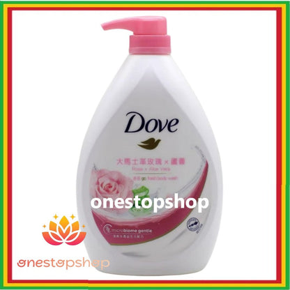 Dove Go Fresh Rose + Aloe Vera Body Wash 1000mL