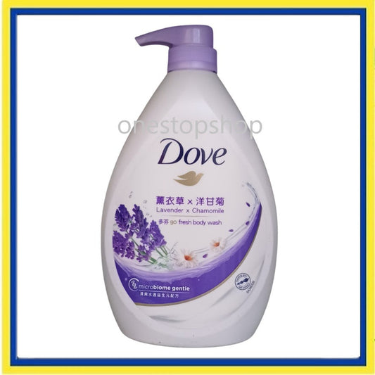Dove Go Fresh Lavender & Chamomile Body Wash 1000mL
