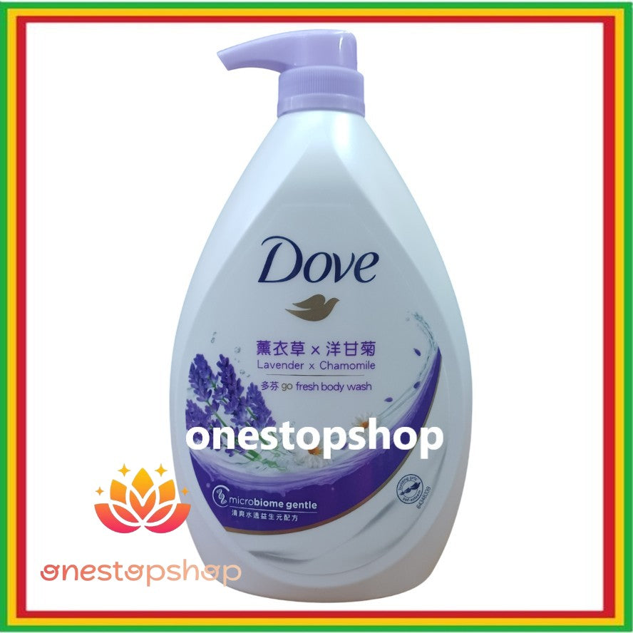 Dove Go Fresh Lavender & Chamomile Body Wash 1000mL