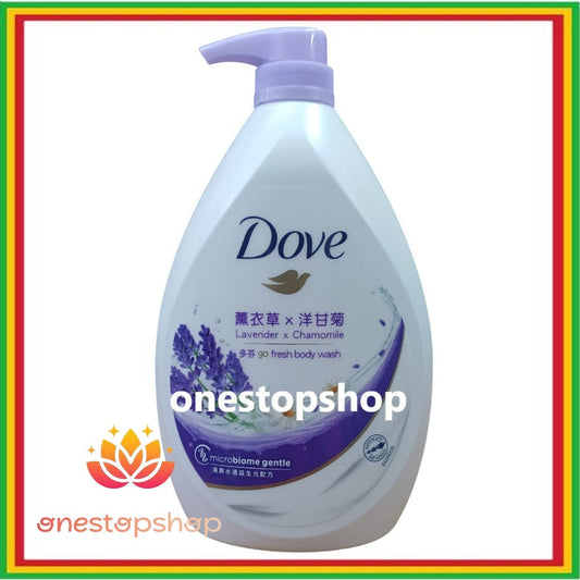 Dove Go Fresh Lavender & Chamomile Body Wash 1000mL