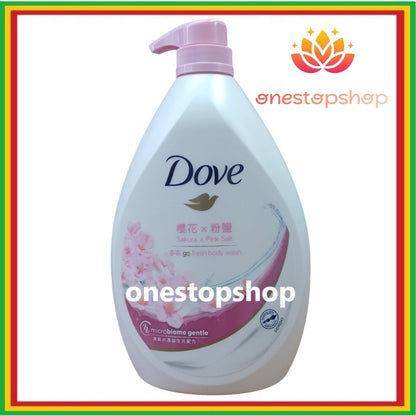 Dove Go Fresh Sakura + Pink Salt Body Wash 1000mL