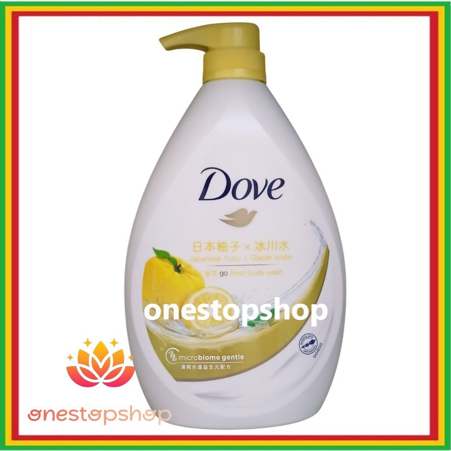 Dove Go Fresh Japanese Yuzu Body & Glacier Water Wash 1000mL