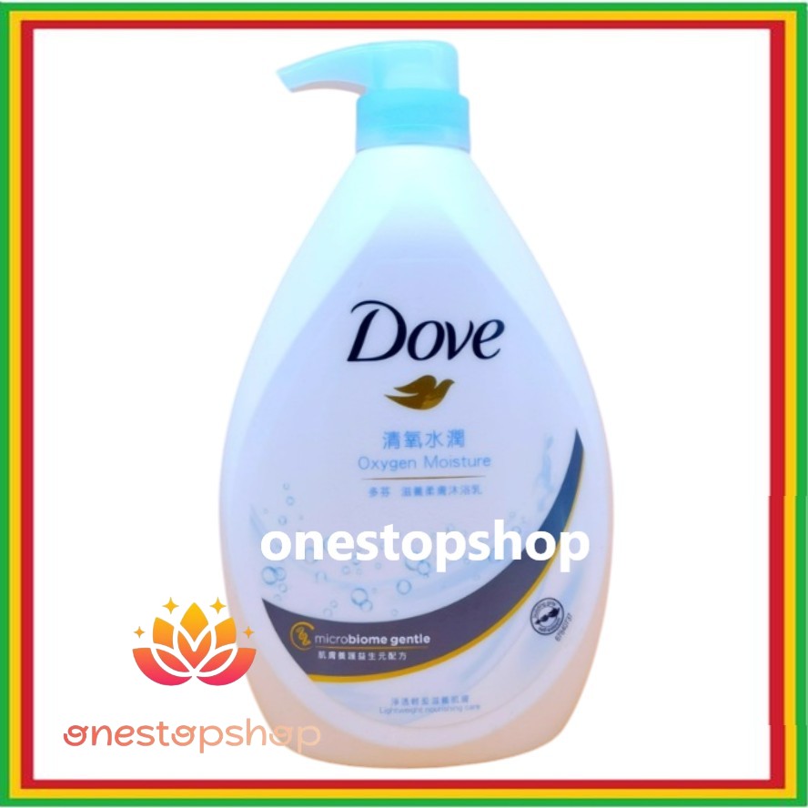 Dove Go Fresh Oxygen Moisture Body Wash 1000mL