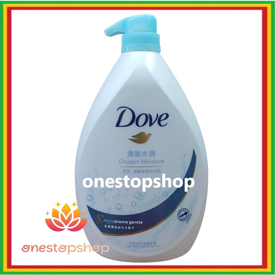 Dove Go Fresh Oxygen Moisture Body Wash 1000mL