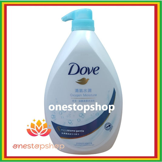 Dove Go Fresh Oxygen Moisture Body Wash 1000mL