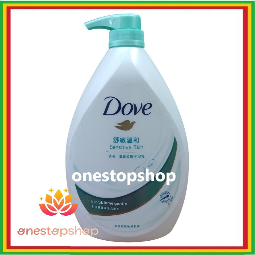 Dove Go Fresh Sensitive Skin Body Wash 1000mL