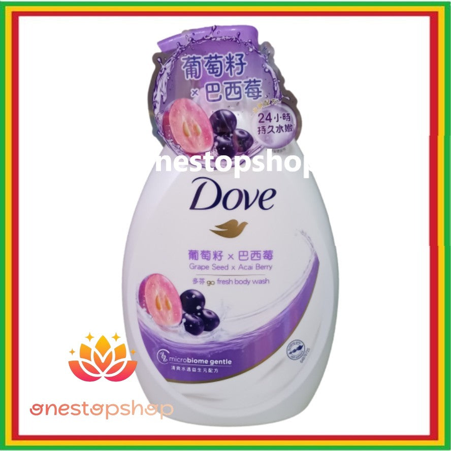 Dove Body Wash Grape Seed & Acai Berry 1000g