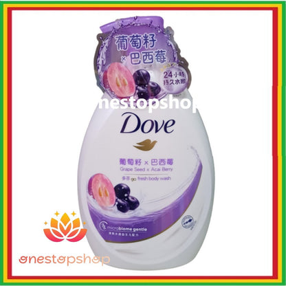 Dove Body Wash Grape Seed & Acai Berry 1000g