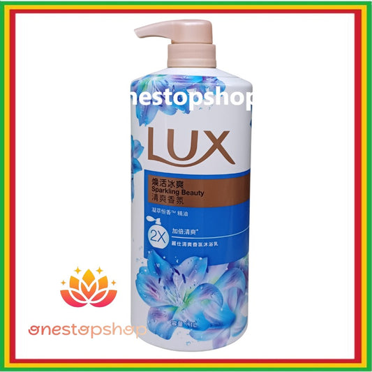 Lux Sparkling Beauty Soap Body Wash 1000mL