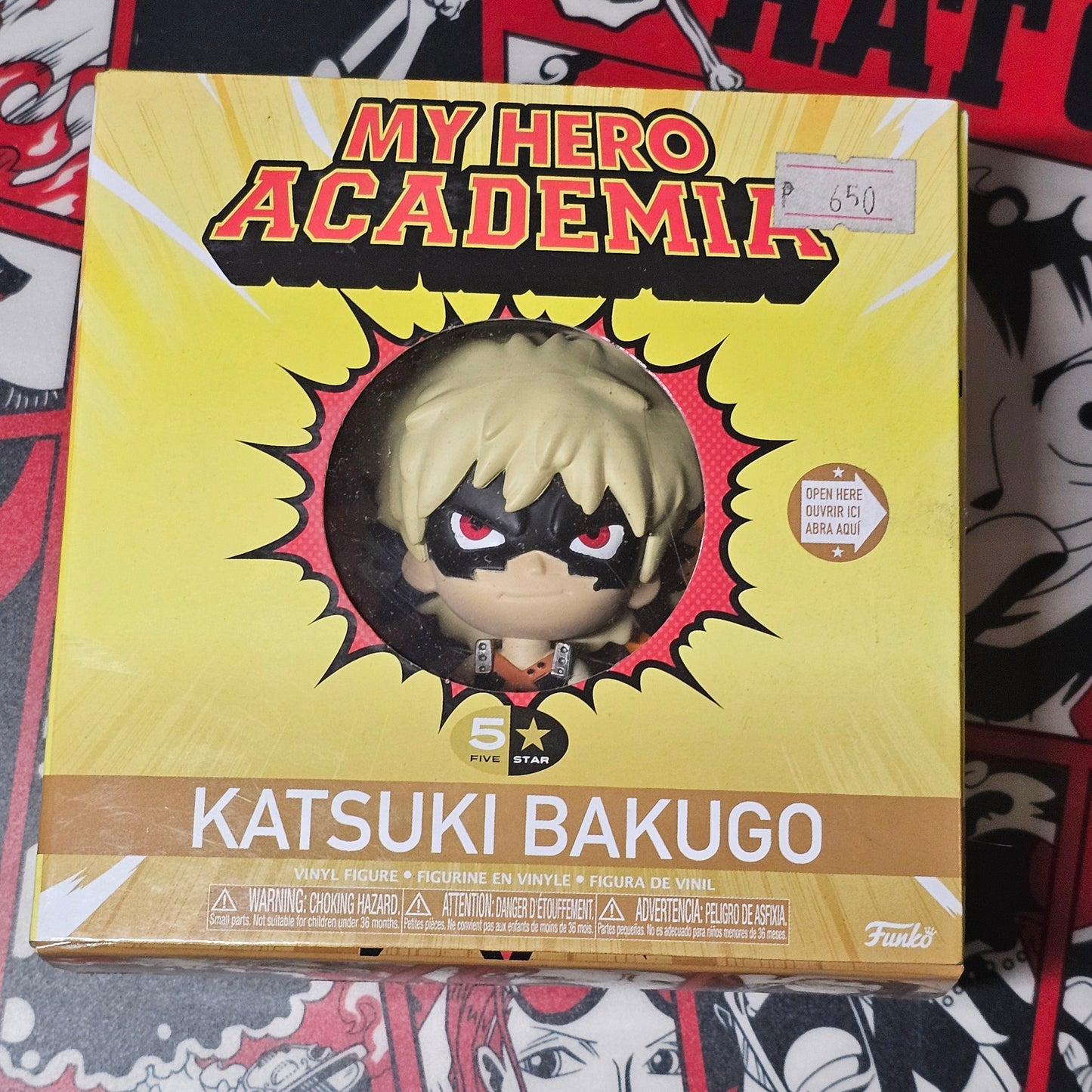 Funko 5 Star: My Hero Academia Mini Vinyl Figurines Authentic (Out of Print)