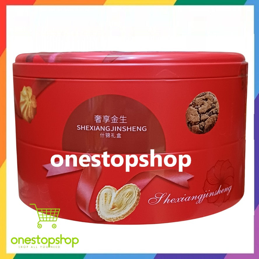 Fukada Ichibin Shexiang Jinsheng Premium Assorted Biscuits 318g