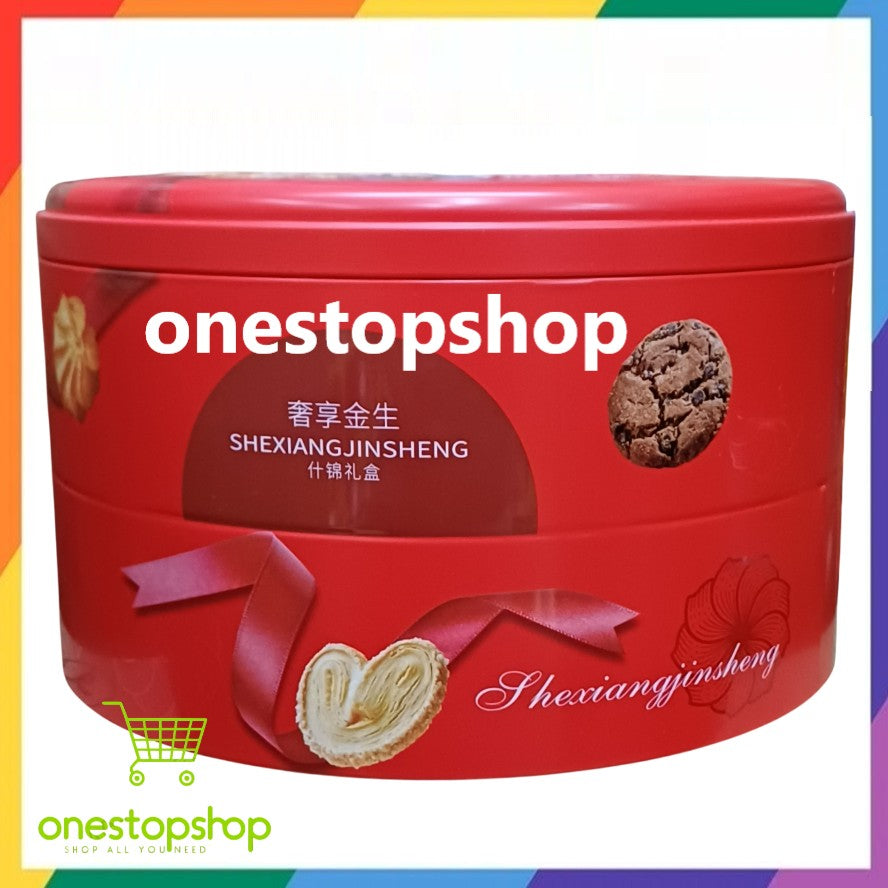 Fukada Ichibin Shexiang Jinsheng Premium Assorted Biscuits 318g