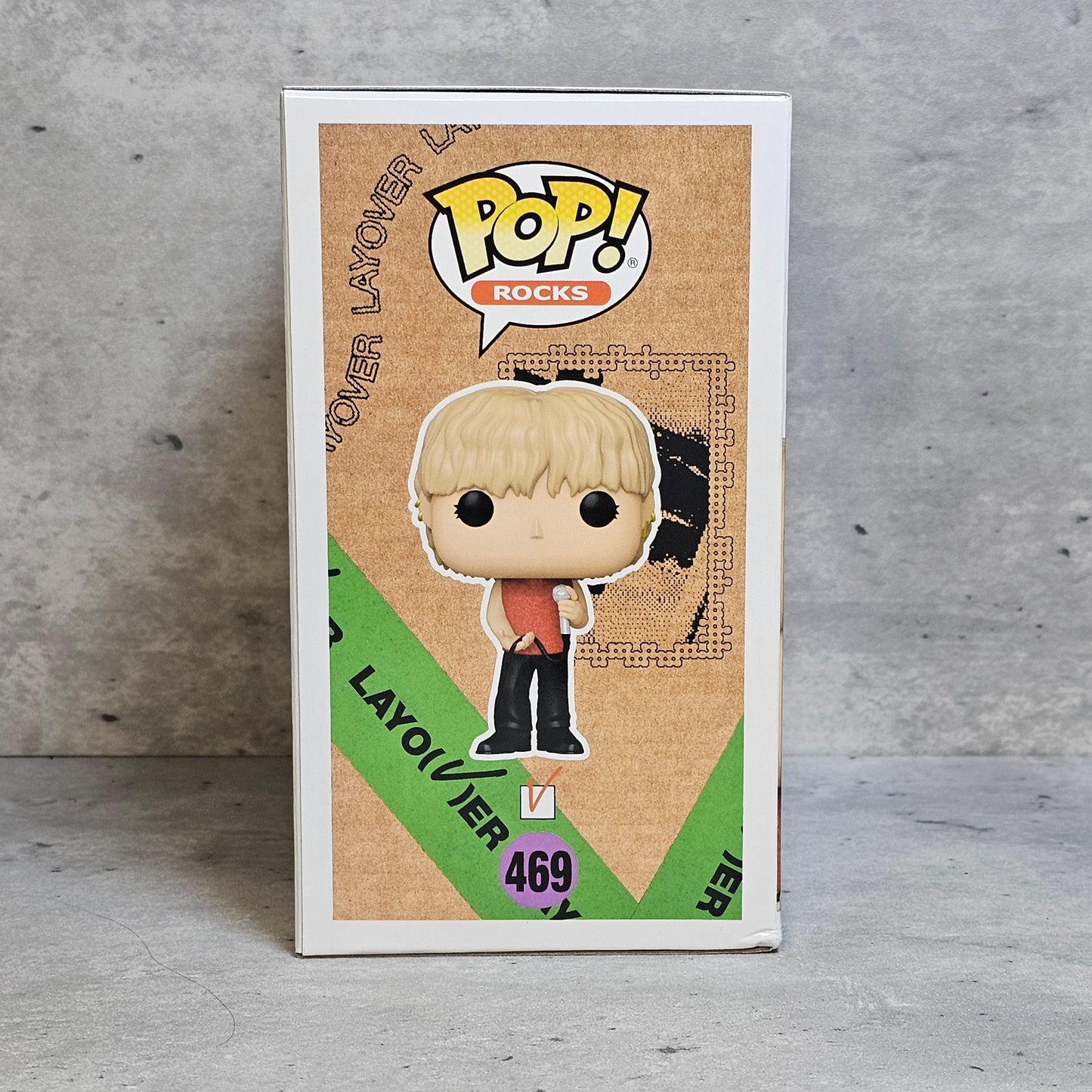Funko Pop! BTS Solo Era: Layover #469 Diamond Exclusive with 0.5,mm Protector (Authentic)