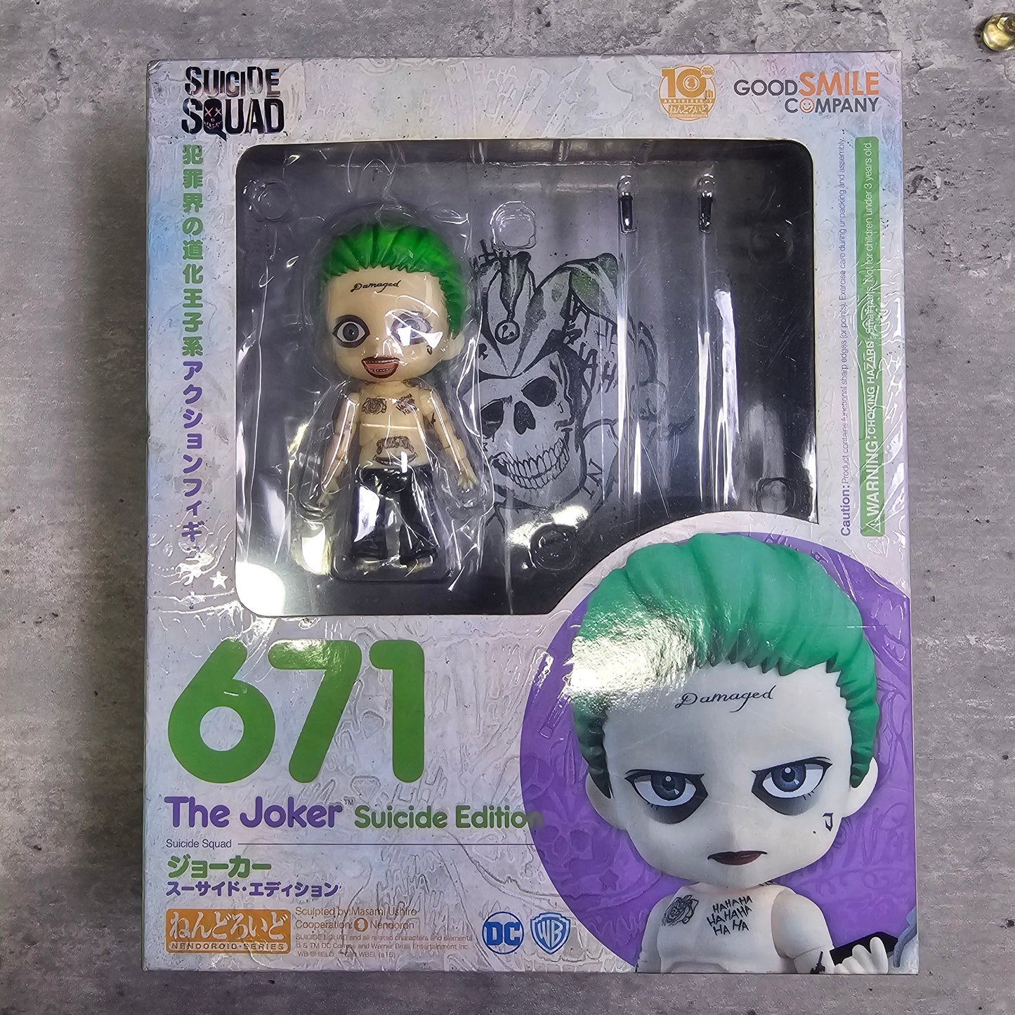 Nendoroid Suicide Squad Version Joker #671 Authentic