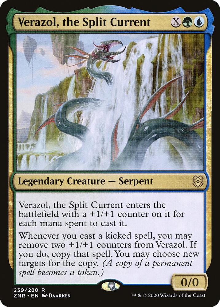 MTG Verazol, the Split Current - Zendikar Rising
