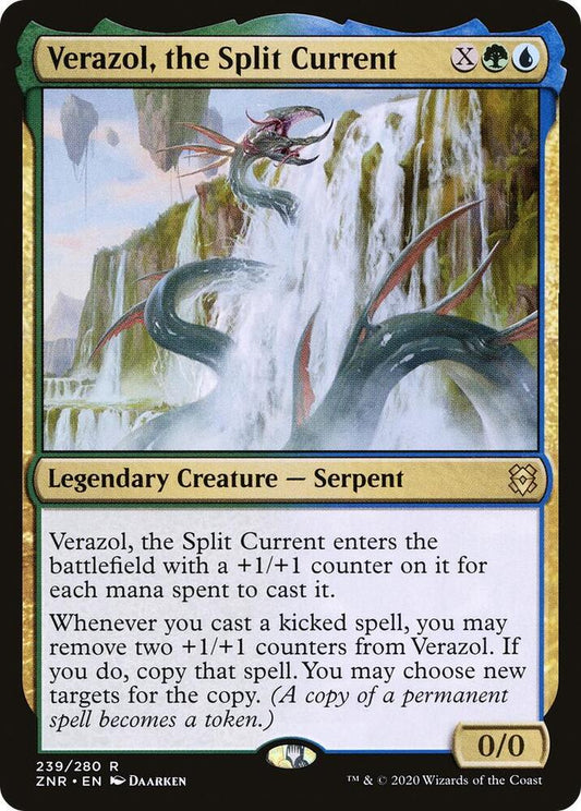 MTG Verazol, the Split Current - Zendikar Rising