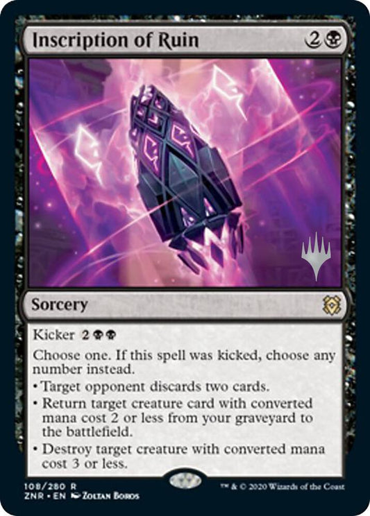 Inscription of Ruin - Promo Pack: Zendikar Rising