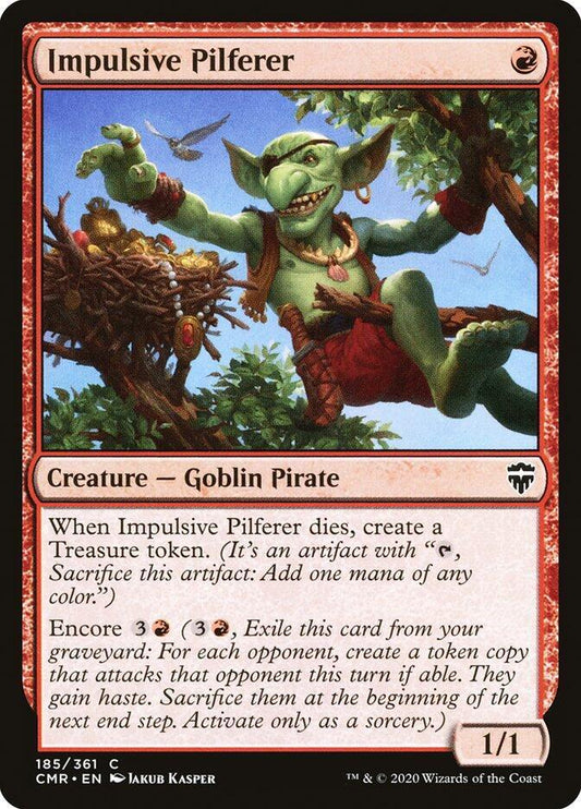 MTG Impulsive Pilferer - Commander Legends