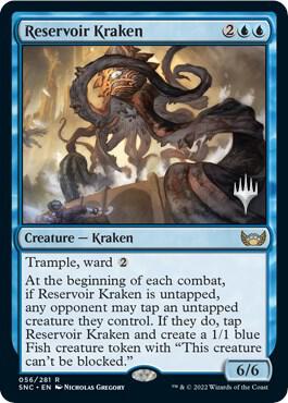 MTG Reservoir Kraken - Promo Pack: Streets of New Capenna