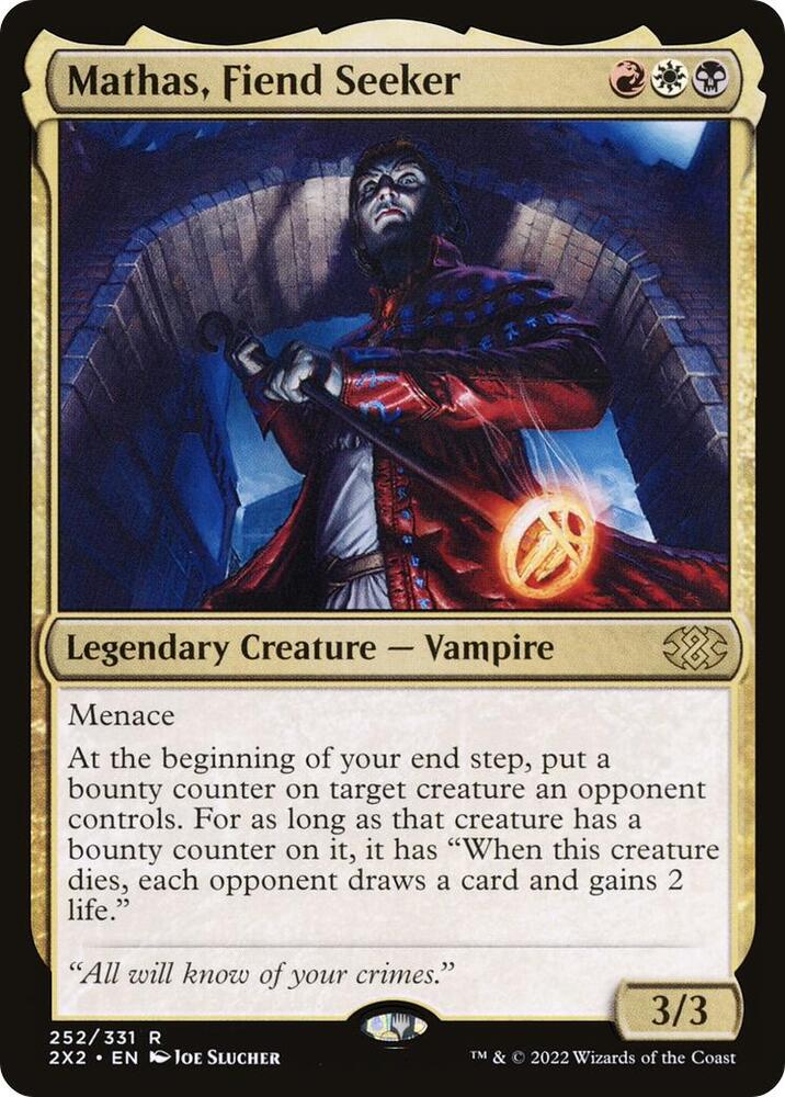 MTG Mathas, Fiend Seeker - Double Masters 2022