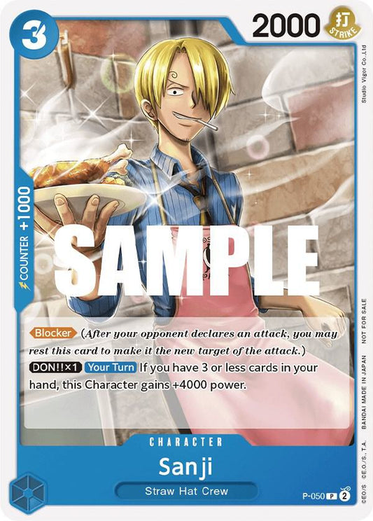 ONE PIECE Sanji One Piece Promotion Cards JAP