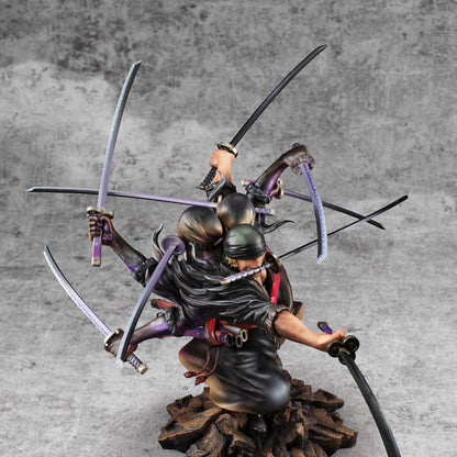 Megahouse Portrait of Pirates Wa Maximum: One Piece - Roronoa Zoro Asura Style Demon MISB with Brown Box