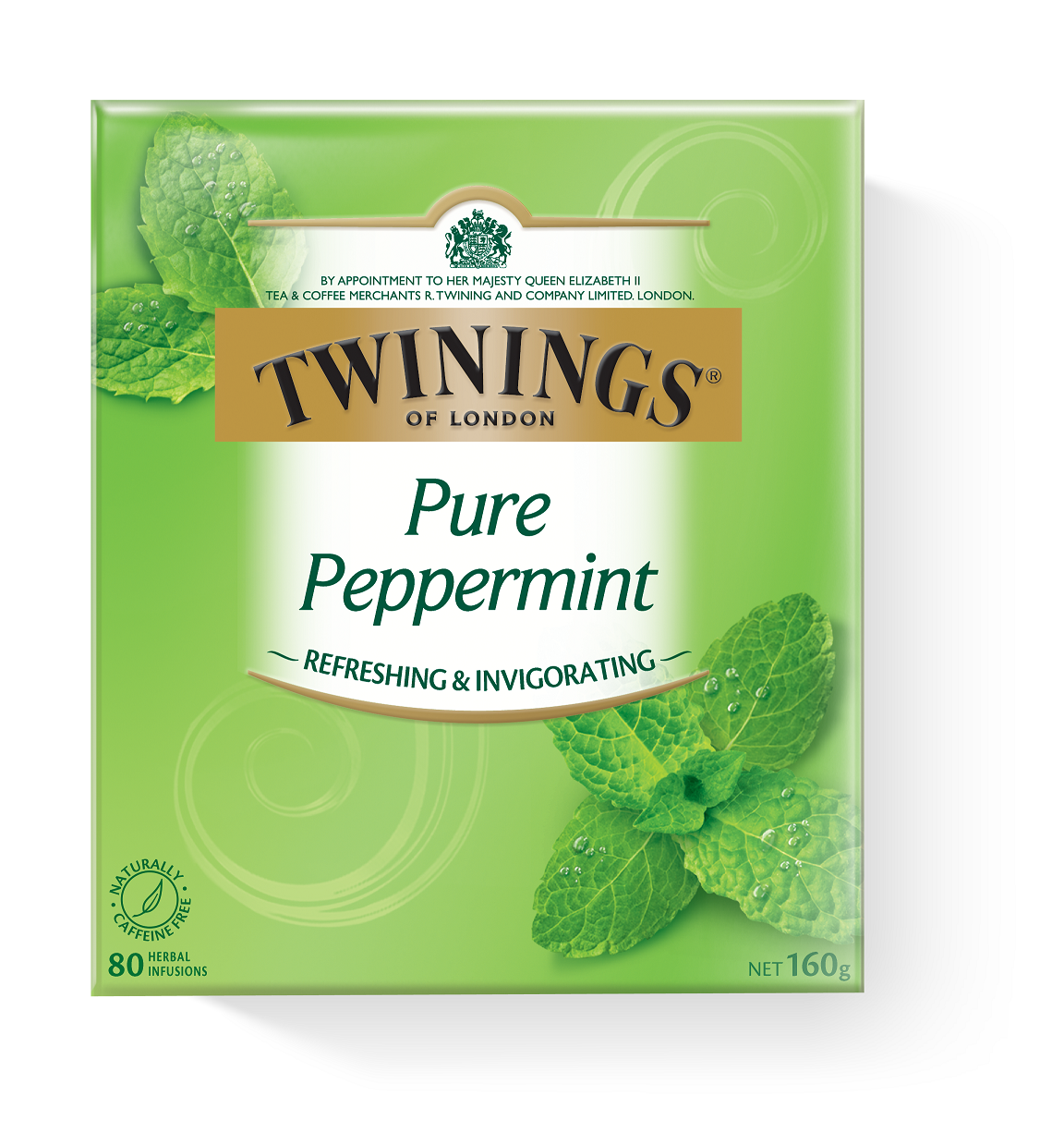 Twinings Tea Australia – Camomile, Green Tea, Earl Grey, Peppermint (80/100 Bags)