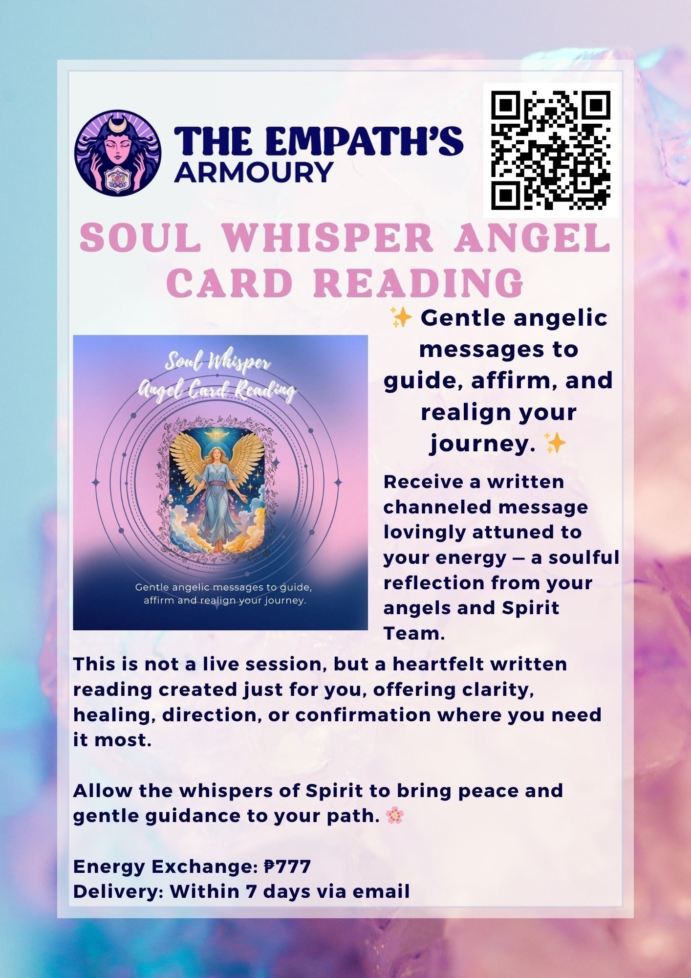 Soul Whisper Angel Card Reading