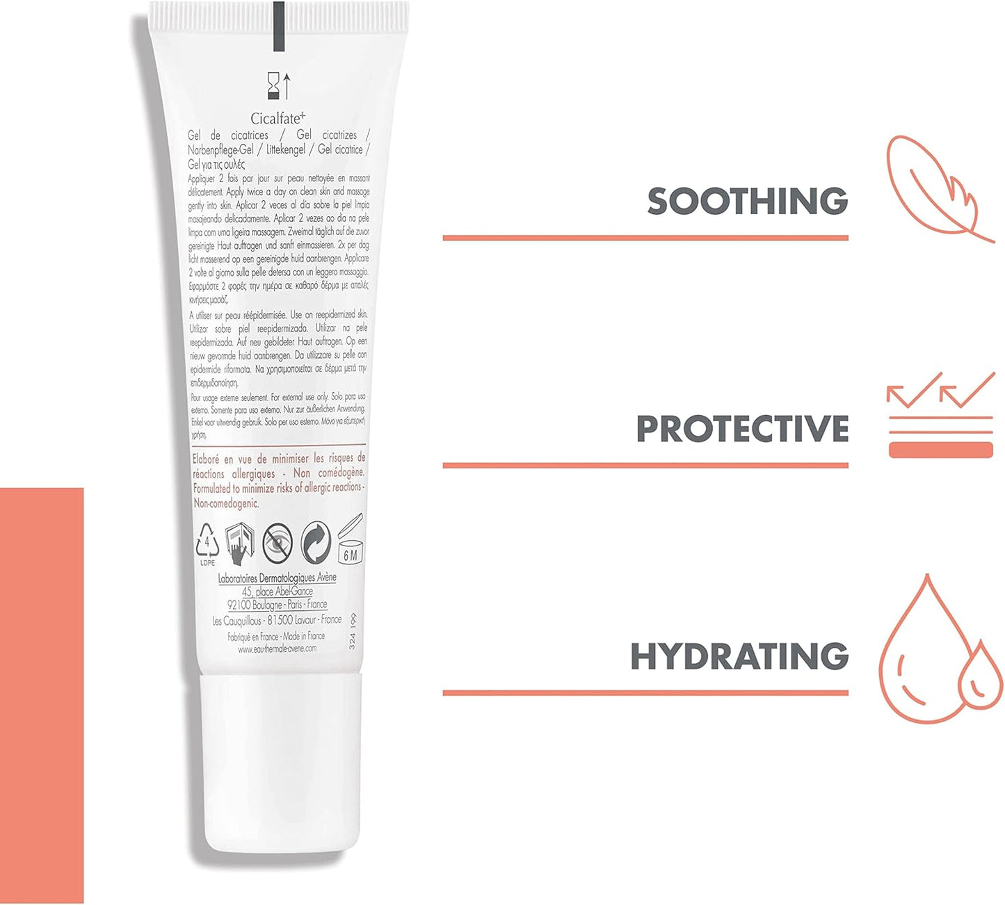 Avene Cicalfate+ Scar Gel 30ml/1oz