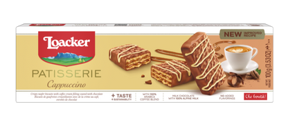 Loacker Patisserie Chocolate Wafer Biscuits 100g – Imported from Australia (All Flavors)
