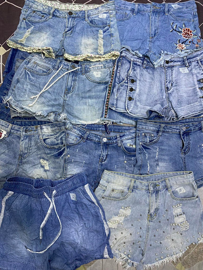Ladies Denim Shorts