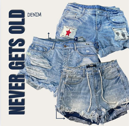Ladies Denim Shorts