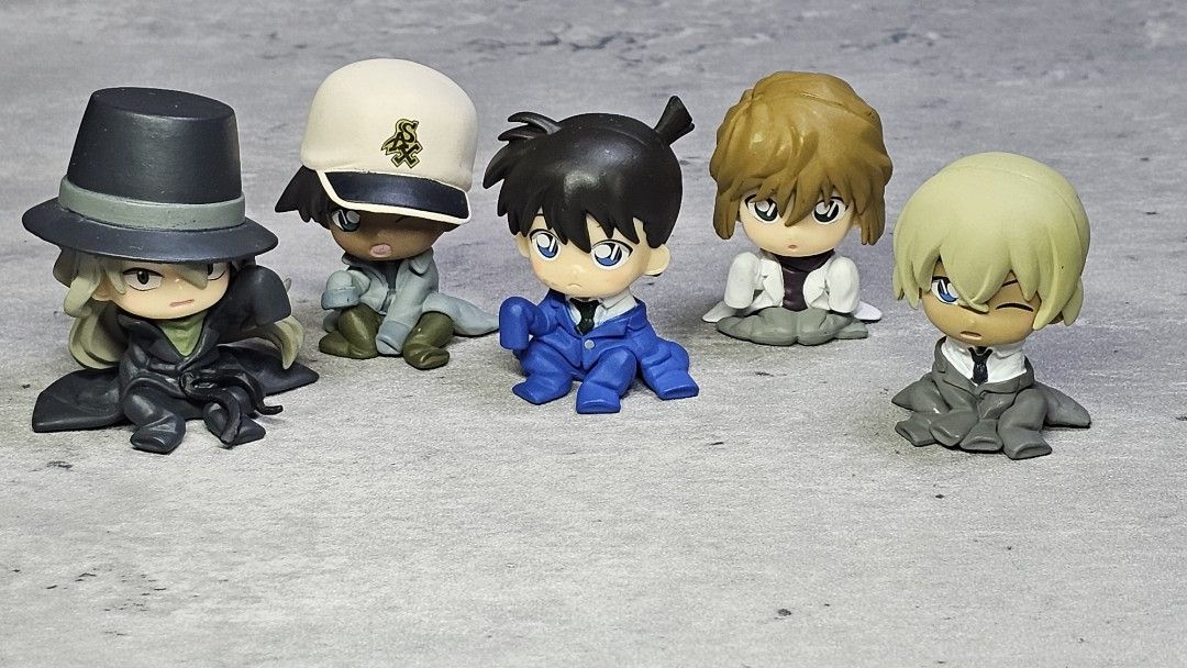 Detective Conan Chijimasetai Vol.2 Chibi Gashapon Figures [Set of 5] Complete