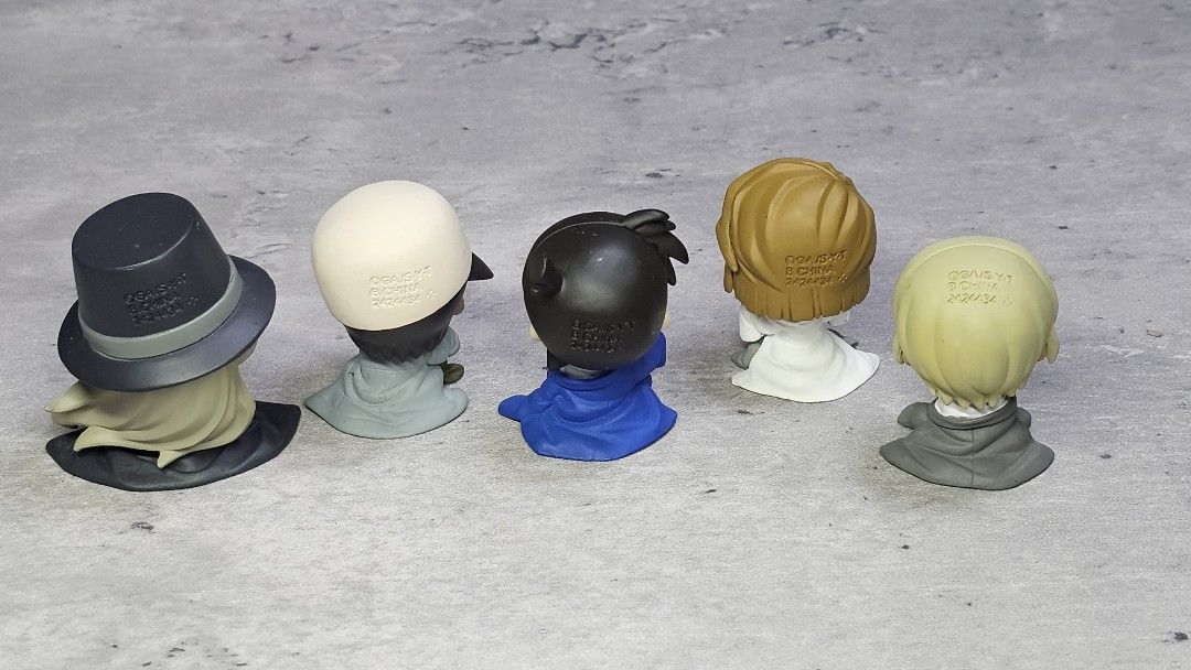 Detective Conan Chijimasetai Vol.2 Chibi Gashapon Figures [Set of 5] Complete