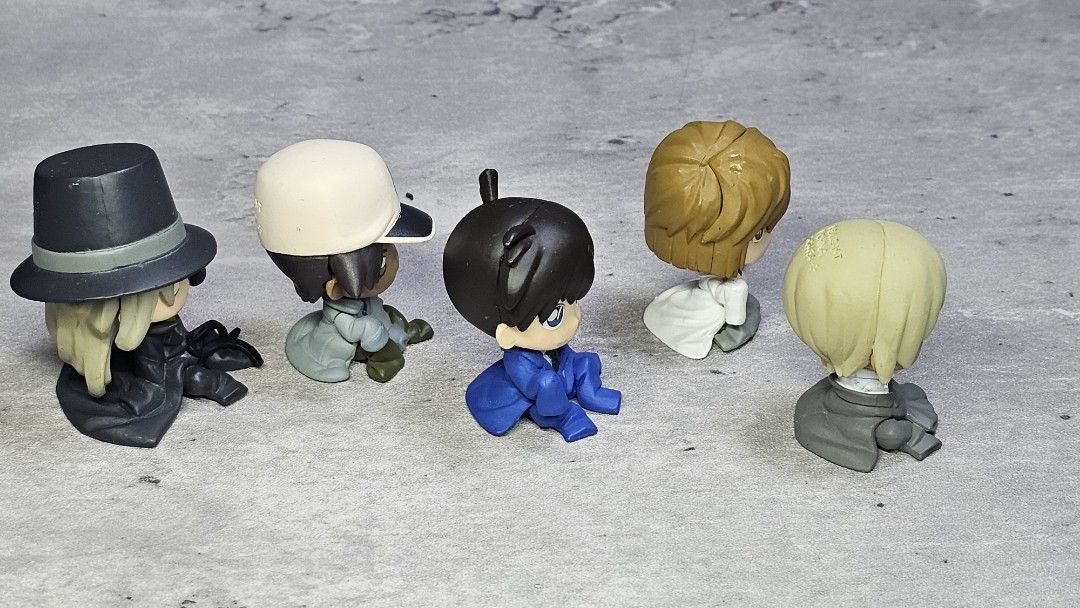 Detective Conan Chijimasetai Vol.2 Chibi Gashapon Figures [Set of 5] Complete
