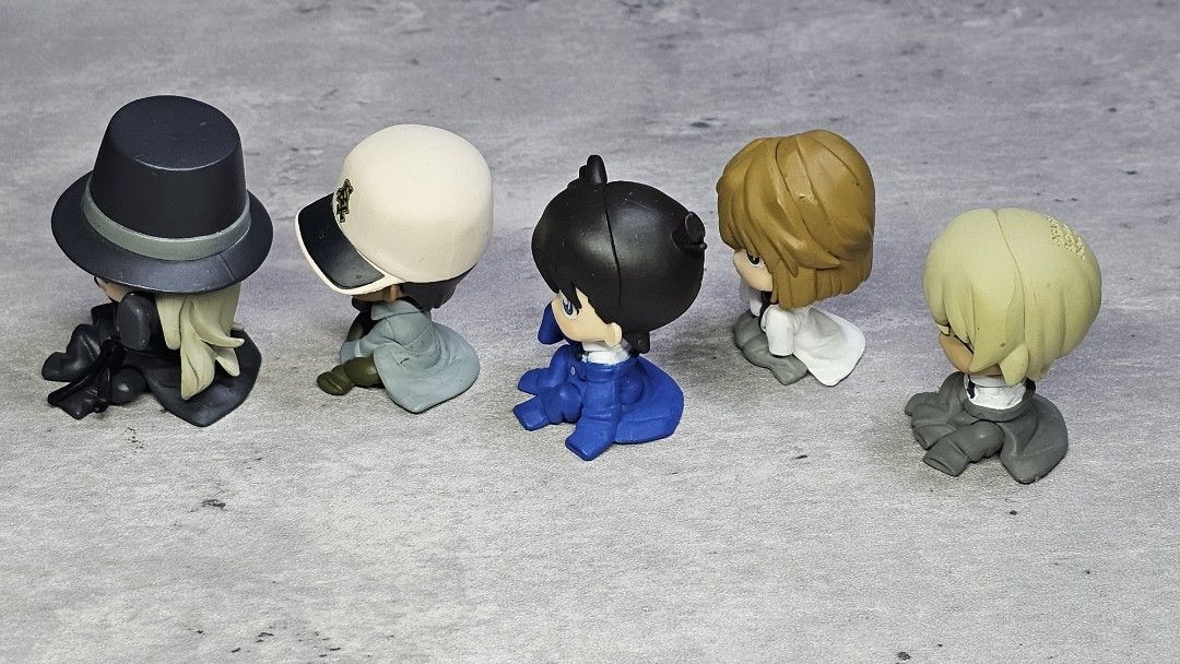 Detective Conan Chijimasetai Vol.2 Chibi Gashapon Figures [Set of 5] Complete