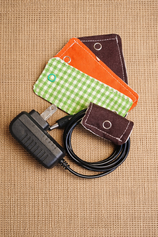 Fabric cable organizer