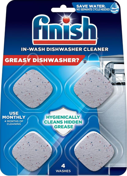 Finish Dishwasher Machine Cleaner Tabs